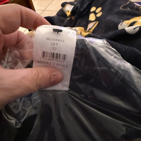 DKNY Front-Tie Classic Blue Mini Skirt NWT Size 12 - Picture 7 of 8